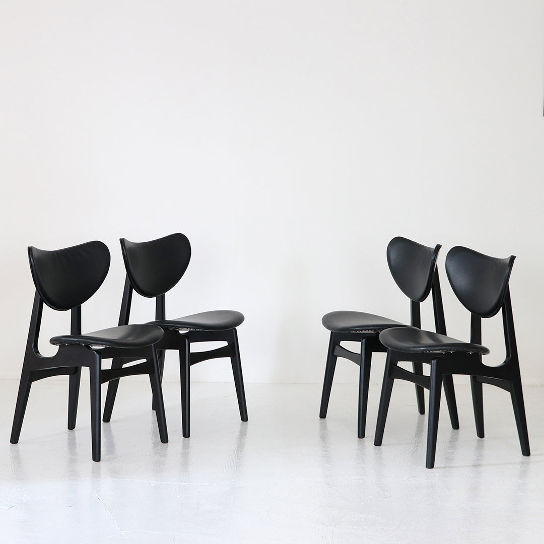 【難あり】GーPLAN　Tola＆Black　スツール Dining chair set / G-PLAN Tola＆Black – FILM
