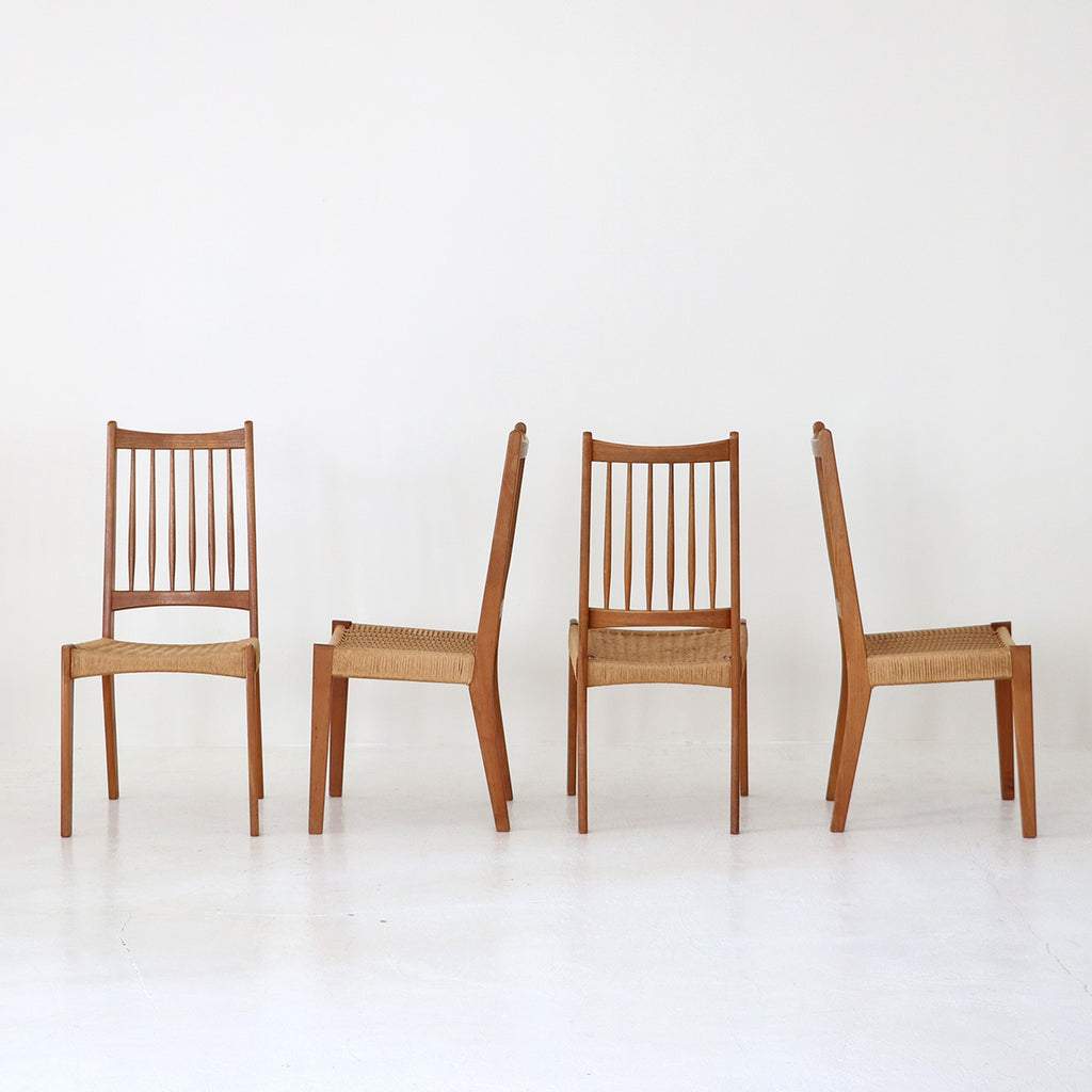 Dining chair set / Arne Hovmand Olsen for Mogens Kold – FILM